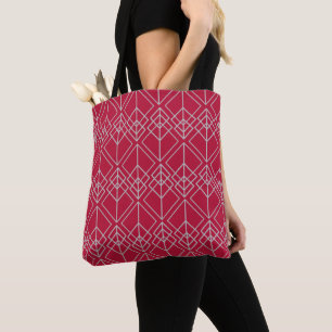 Art Deco Diamonds Tote Bag
