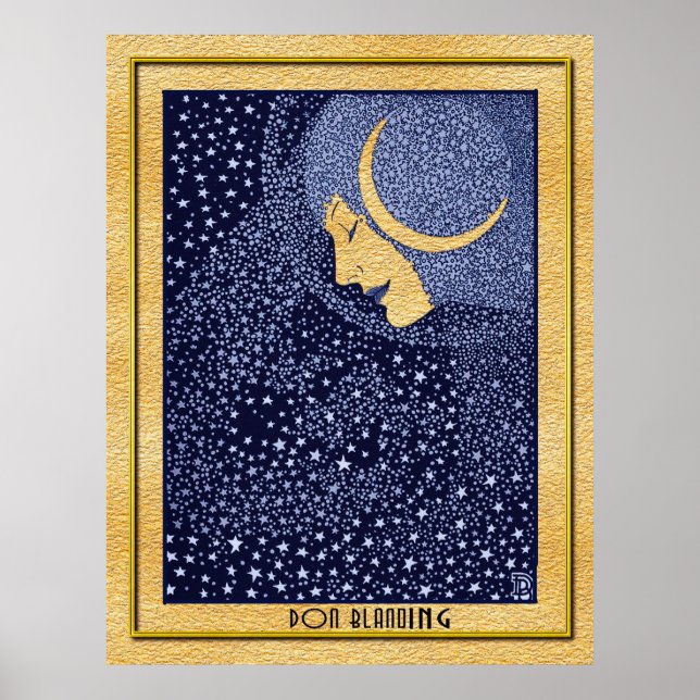Art Deco Don Blanding Art Poster (Front)