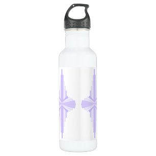 Art deco element in lilac & purple 710 ml water bo 710 ml water bottle