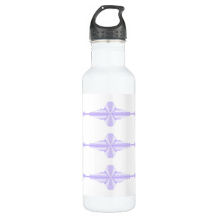 Art deco element in lilac & purple 710 ml water bottle
