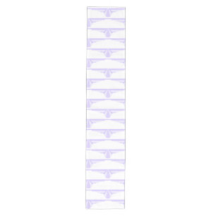 Art deco element in lilac & purple Table Runner