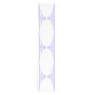 Art deco element in lilac & purple Table Runner