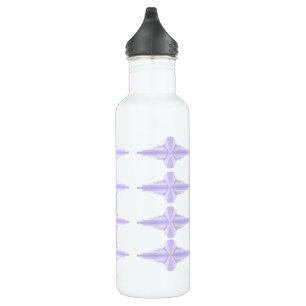 Art deco element in lilac & purple Water Bottle
