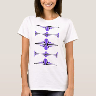 Art deco elements in pastel purple T-Shirt