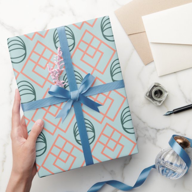 Art Deco Elements  Wrapping Paper (Gifting)