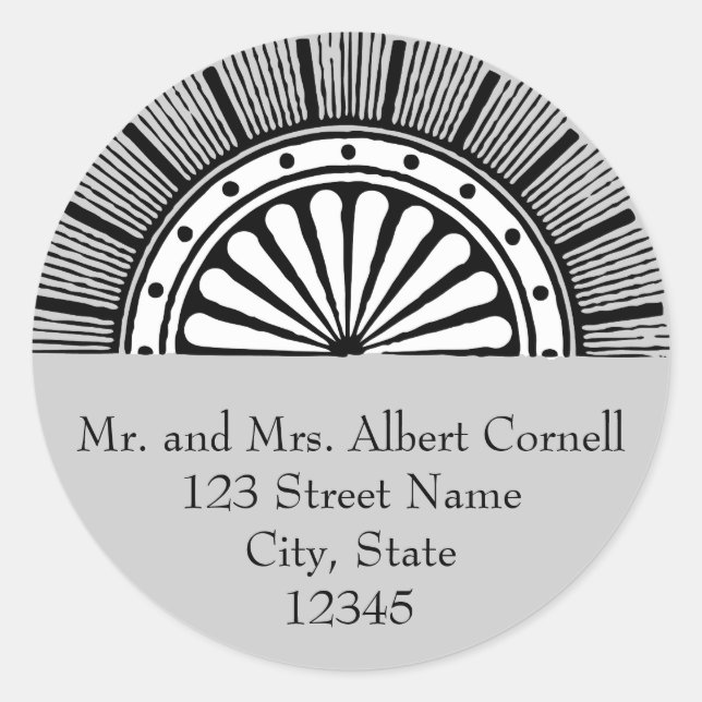 Art Deco Envelope Seal (Front)