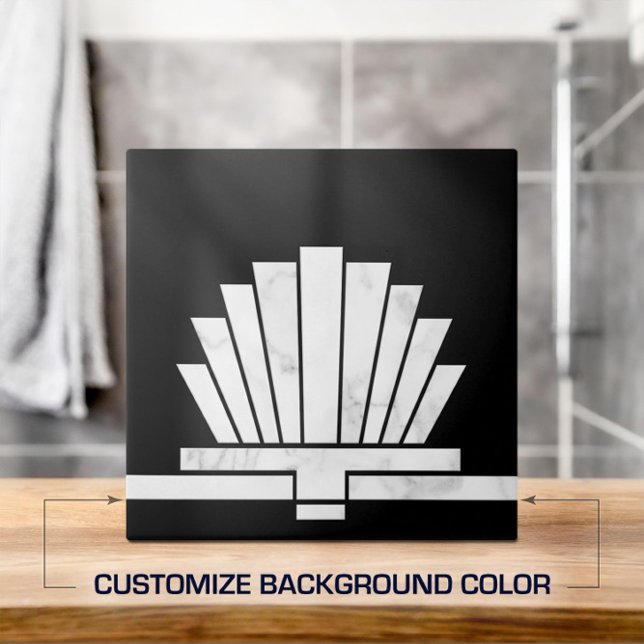 Art Deco Fan Geometric Shape - Change Background Tile (Creator Uploaded)