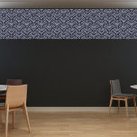 Art Deco Fan Pattern Tile<br><div class="desc">This black and white art deco-style fan pattern is a classic design that evokes the glamour and sophistication of the roaring 1920s. This intricate pattern features repeating semi-circular shapes, arranged in a symmetrical fashion to create a sense of balance and harmony-adding style and sophistication to your space.</div>