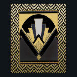Art Deco Fan Poster. Poster<br><div class="desc">If you choose to download, Your local Walgreen store makes board posters of your download into different sizes and in various textures at a very good price. Sometimes with a discount. A tip from my US friend. For UK see "Digital Printing" online. I used an Art Deco Template and coloured...</div>