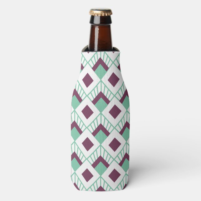 Art Deco Fans  Bottle Cooler (Bottle Front)