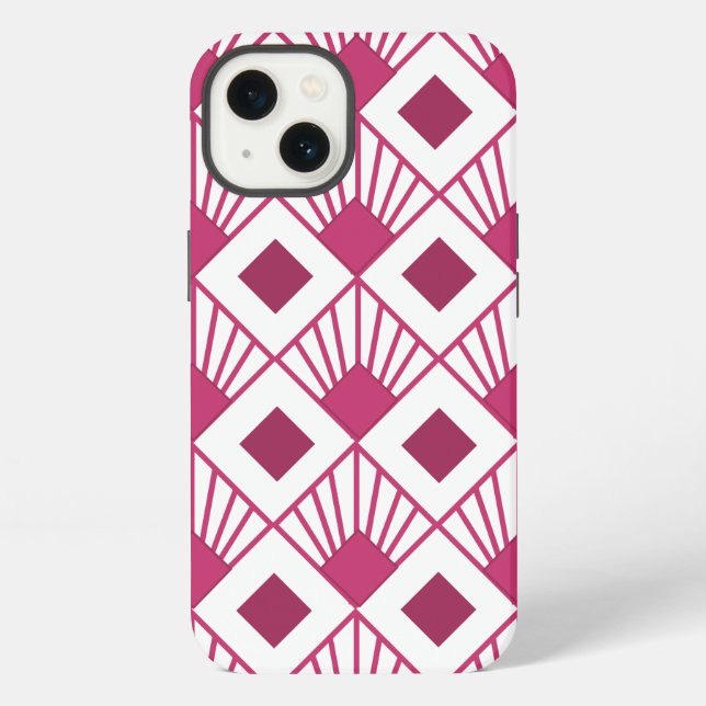 Art Deco Fans  iPhone Case (Back)