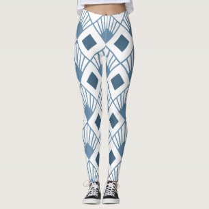 Art Deco Fans Leggings