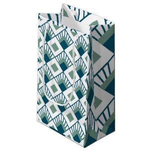 Art Deco Fans Small Gift Bag