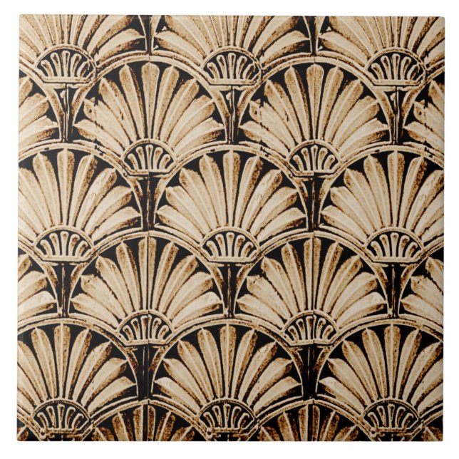 ART DECO FANS TILE (Front)