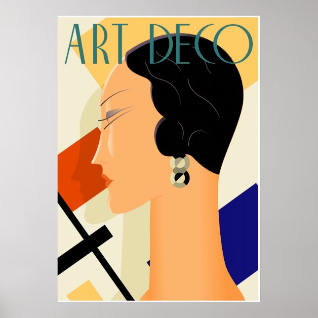 Art Deco Fashion 03 Poster (Front)