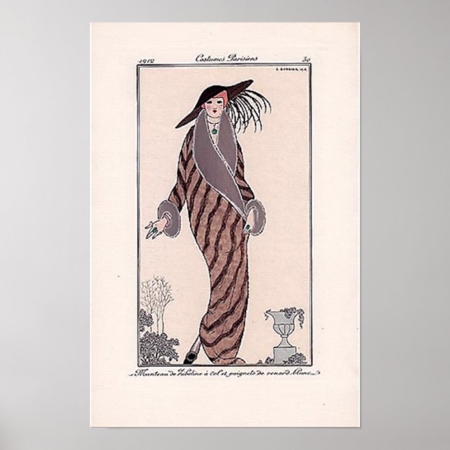 Art Deco Fashion Poster (Front)