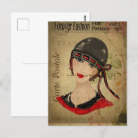 Art Deco Flapper Girl