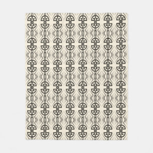 Art Deco Fleece Blanket