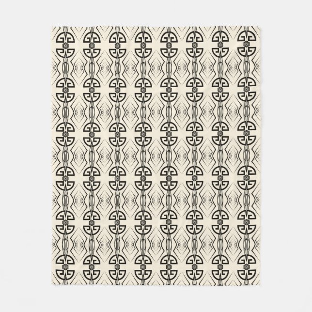 Art Deco Fleece Blanket (Front)