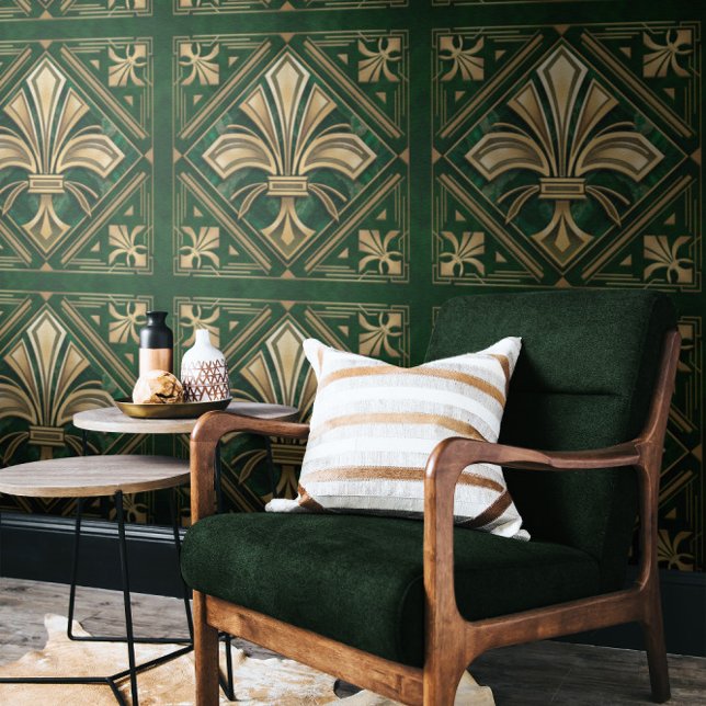 Art Deco Fleur-de-lis  Wallpaper (Creator Uploaded)