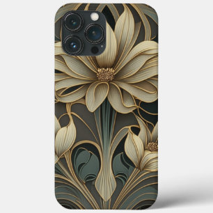 Art Deco Floral Design #2 iPhone / iPad case