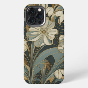 Art Deco Floral Design iPhone / iPad case