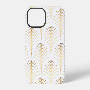 Art Deco Floral: Golden Elegance. iPhone 12 Case