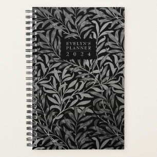 Art Deco Floral Personalised Weekly Planner