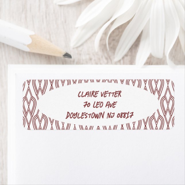 Art Deco Flowerbeds  (Insitu)