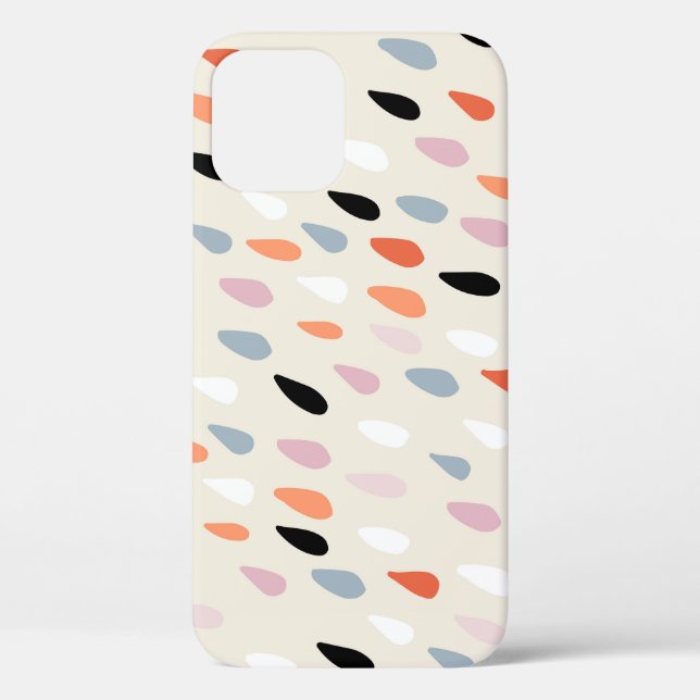 Art Deco Flowers: Modern Seamless Case-Mate iPhone Case (Back)