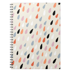 Art Deco Flowers: Modern Seamless Notebook