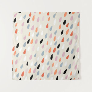 Art Deco Flowers: Modern Seamless Tapestry