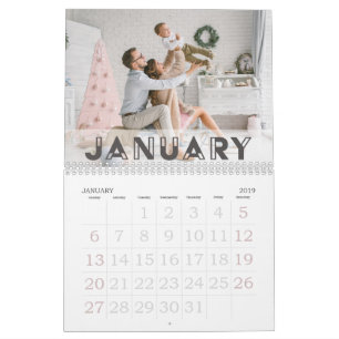 Art Deco Font   2026 Photo Calendar