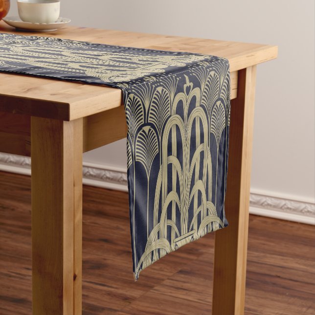 Art Deco Fountain Short Table Runner (In Situ)