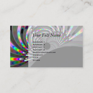 Art Deco Fractal Business Card