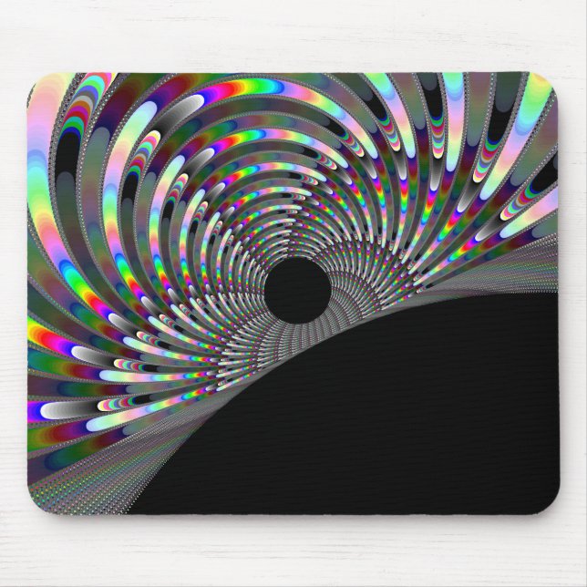 Art Deco Fractal Mouse Mat (Front)