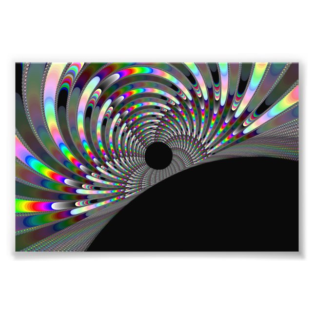 Art Deco Fractal Photo Print (Front)