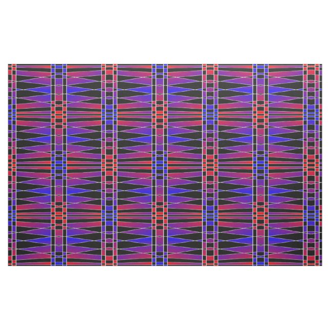 Art Deco 'Fractured'  by Kenneth Yoncich Fabric (Fat Quarter)