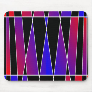 Art Deco 'Fractured' by Kenneth Yoncich Mouse Mat