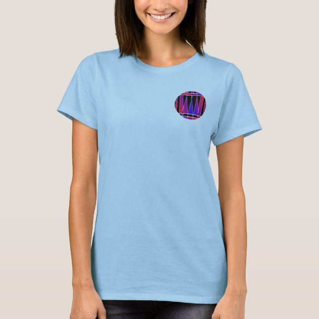 Art Deco 'Fractured' by Kenneth Yoncich T-Shirt (Front)