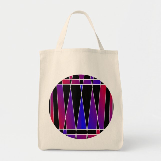 Art Deco 'Fractured' by Kenneth Yoncich Tote Bag (Front)