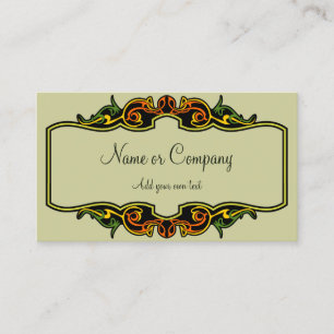 Art Deco Frame Business Card