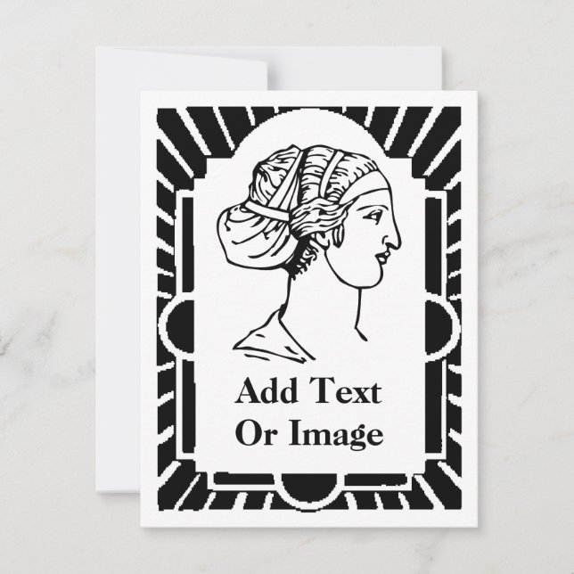 Art Deco Frame, Marquee, add text (Front)