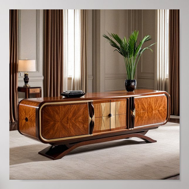 Art Deco Furniture Poster (Front)