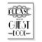 Art Deco Gatsby style "Please sign our guest book"