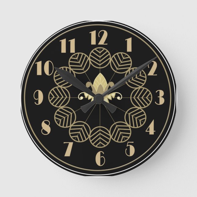 Art Deco Gatsby Style Wallclock (Front)