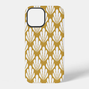 Art Deco, geometric floral seamless pattern. iPhone 12 Case
