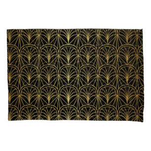 Art Deco Geometric Minimalistic Pattern Pillowcase