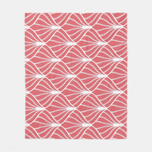 Art Deco, geometric seamless pattern. Fleece Blanket