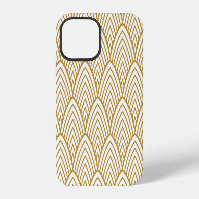 Art Deco geometric seamless pattern. iPhone Case (Back)
